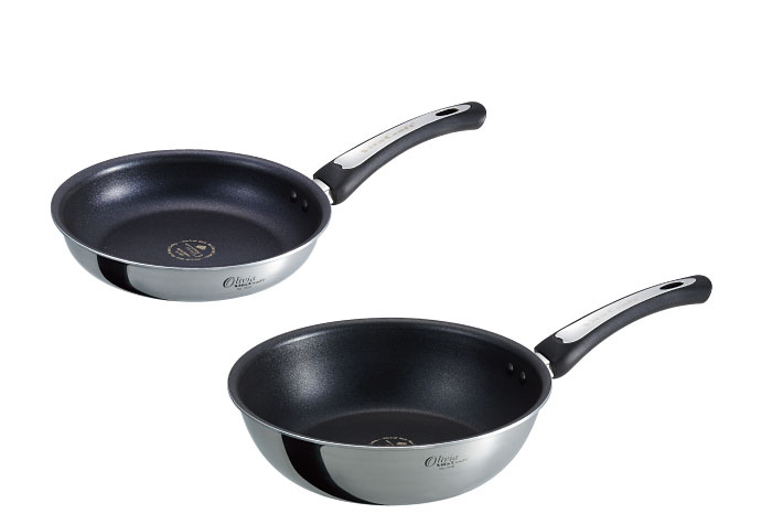 オリビア セット [フライパン 22cm + ウォックパン 26cm] | ビタ