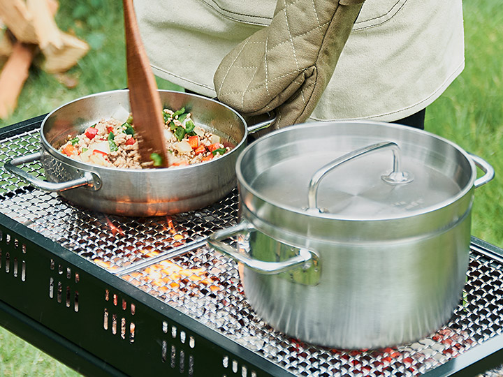 ステンレスダッチオーブンW 10インチ 特別セット | ビタクラフト