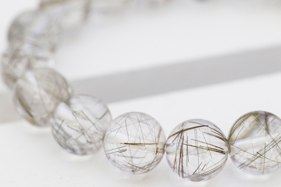 シルバールチルクォーツ ブレスレット 9mm | ハワイ ブレッシング