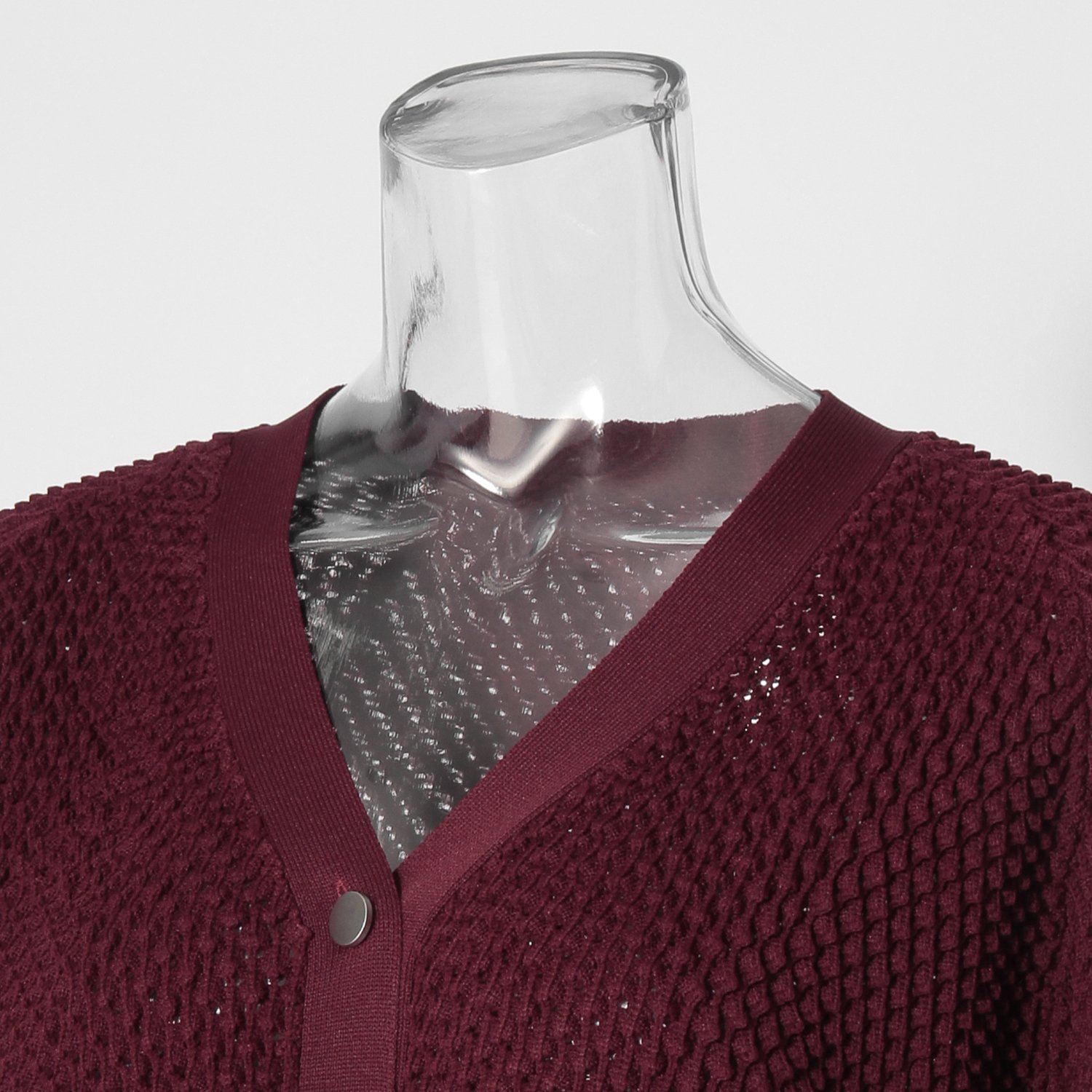 WLC ワッフルシアーニットカーディガン｜VIVIENNE TAM（ヴィヴィアン