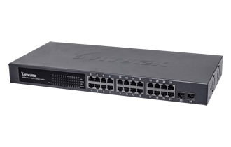 8xGE PoE + 2xGE SFP Web Smart Managed Switch VIVOTEK AW-GEV-104B-130