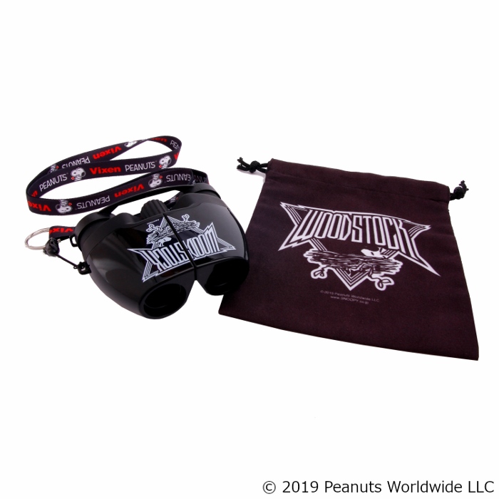双眼鏡 PEANUTS M8×21CF ROCKTEES Woodstock | ビクセン オンライン