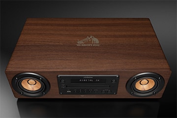 一体型ウッドコーンオーディオに楽曲内蔵モデルが登場 コンパクト