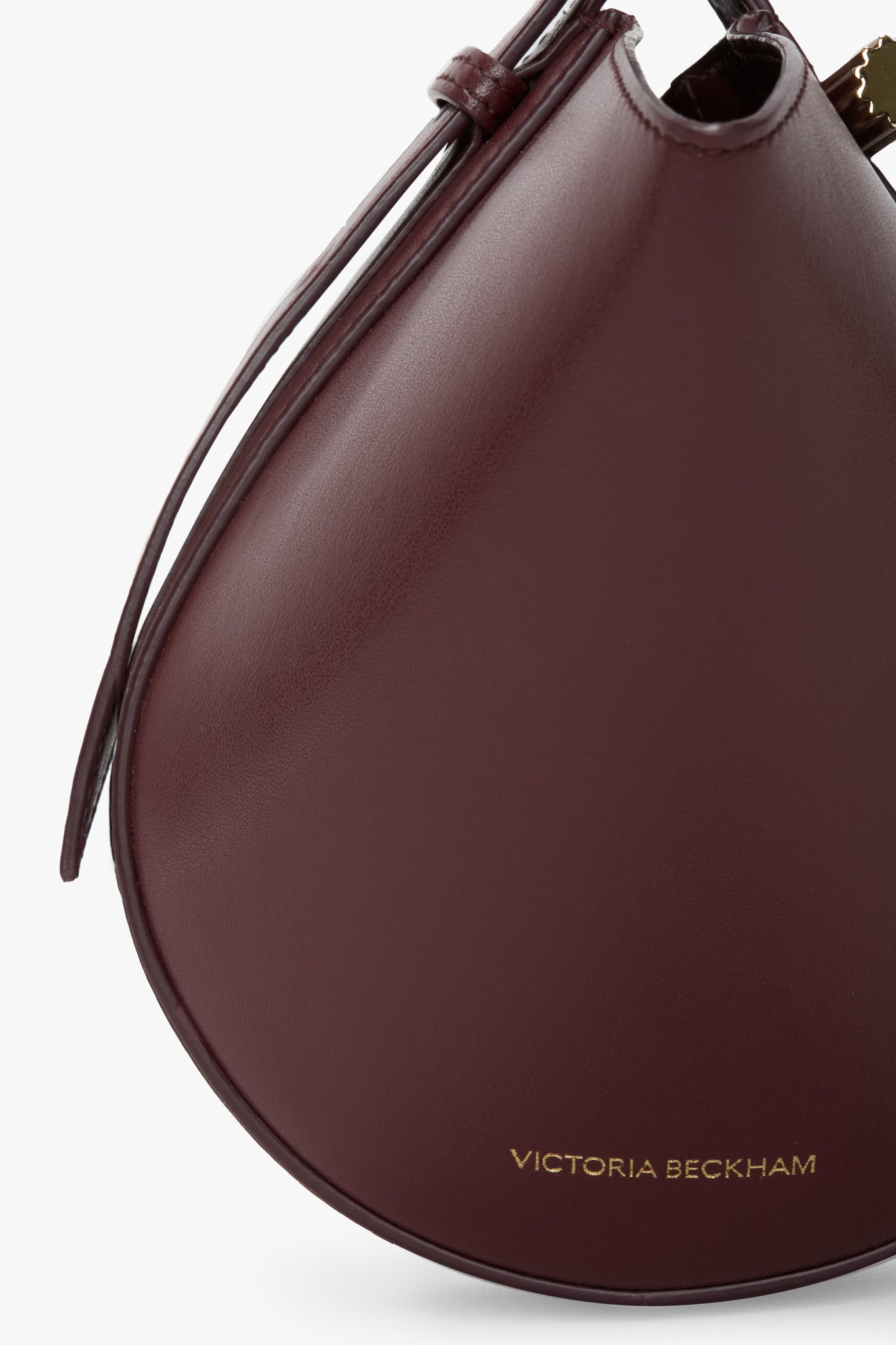 Portofino Dia Clutch In Burgundy Leather – Victoria Beckham UK