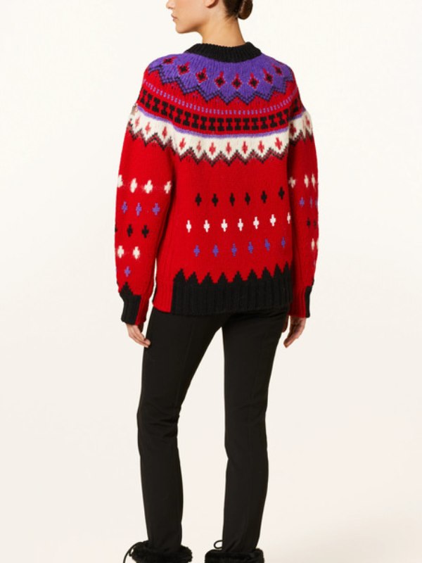 Emily In Paris S4 Lily Collins Jacquard Sweater - Victoria Jacket