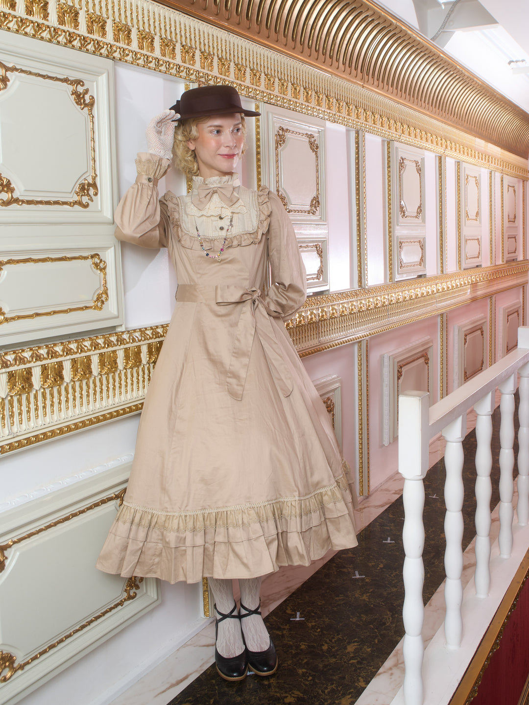 Jewelryクラシカルドールロングドレス（長袖）4collar - Victorian