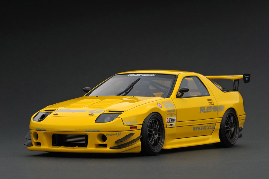 イグニッションモデル マツダ RX-7 FC3S RE雨宮 イエロー ビクトリー