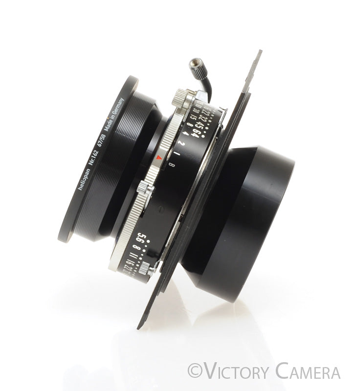 Fuji Fujinon-W S 210mm f5.6 Lens Seiko Shutter Linhof Board [EXC-]