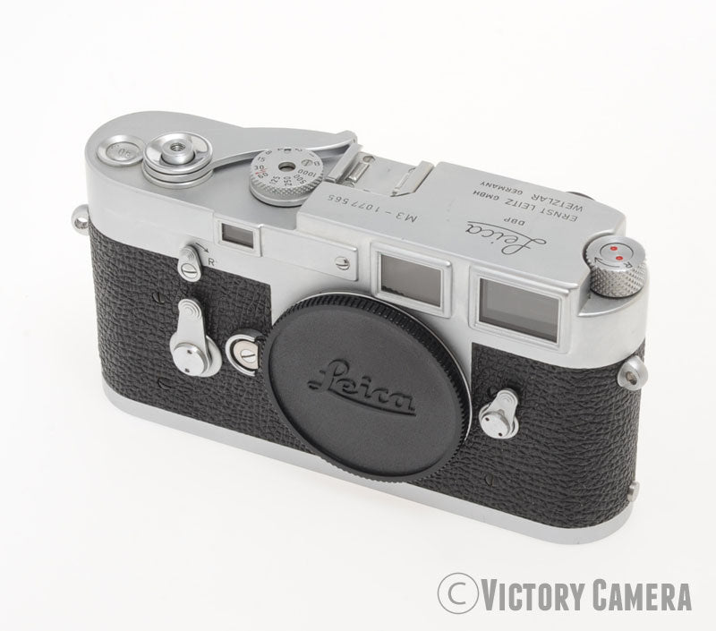 Leica M3 SS (Single Stroke) Chrome 35mm Rangefinder Camera Body [EXC]