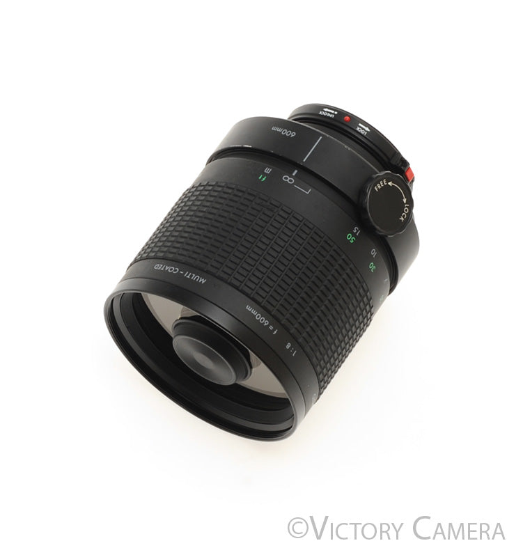 Sigma 600mm f8 Telephoto Mirror Lens w/ Filters for Canon FD [EXC+]