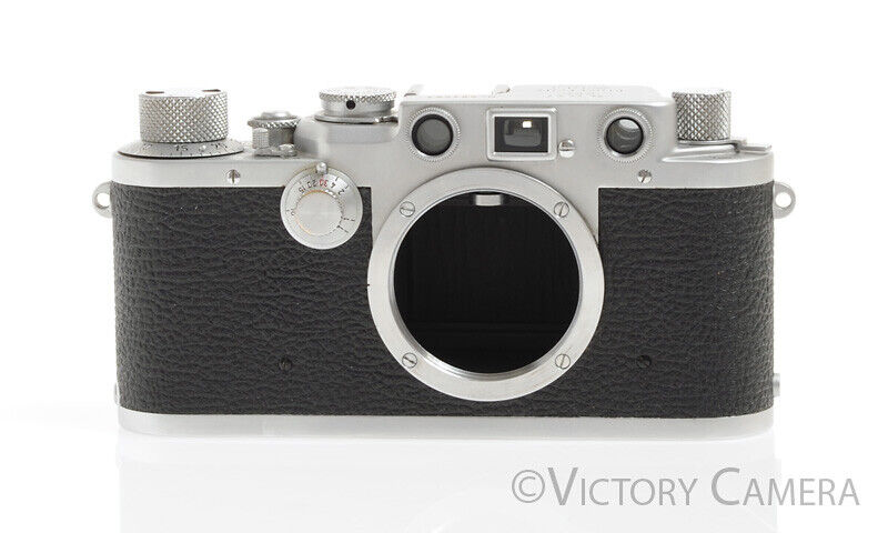 Leica IIIF Camera Color Dial Body -Clean and Working- [EXC-]