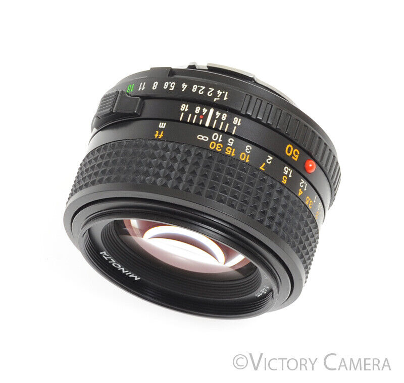 Minolta MD 50mm f1.4 Manual Focus Prime Lens [EXC]