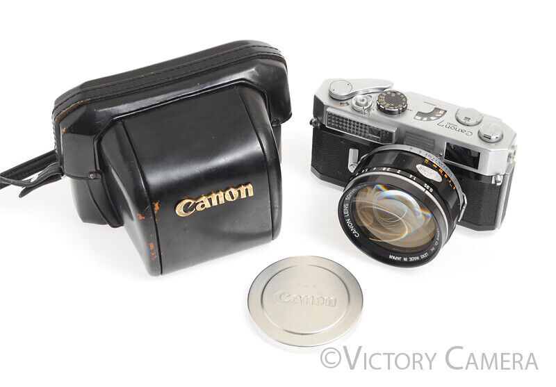 Canon 50mm f0.95 Dream Lens on Model 7 Camera Body -Clear Glass, Very