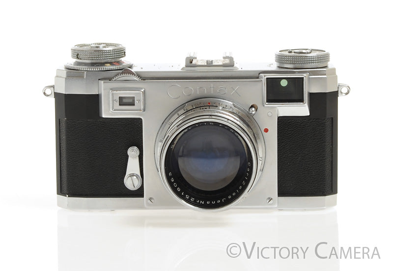 Contax IIa Rangefinder Camera w/ 5cm 50mm f1.5 Sonnar -Clean and Worki