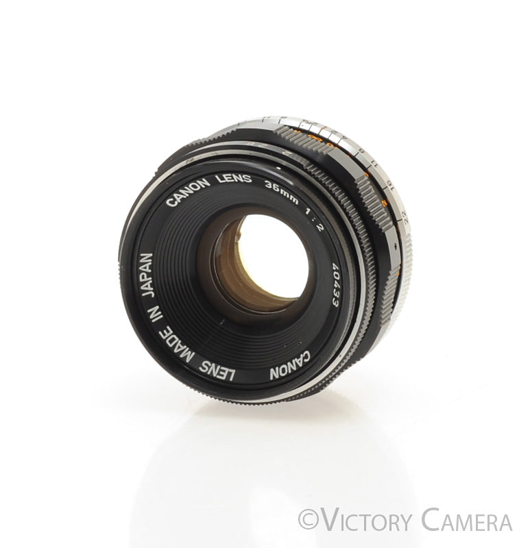 Canon 35mm f2 Wide Angle LTM L39 Screw Mount Lens -Haze- [GOOD]