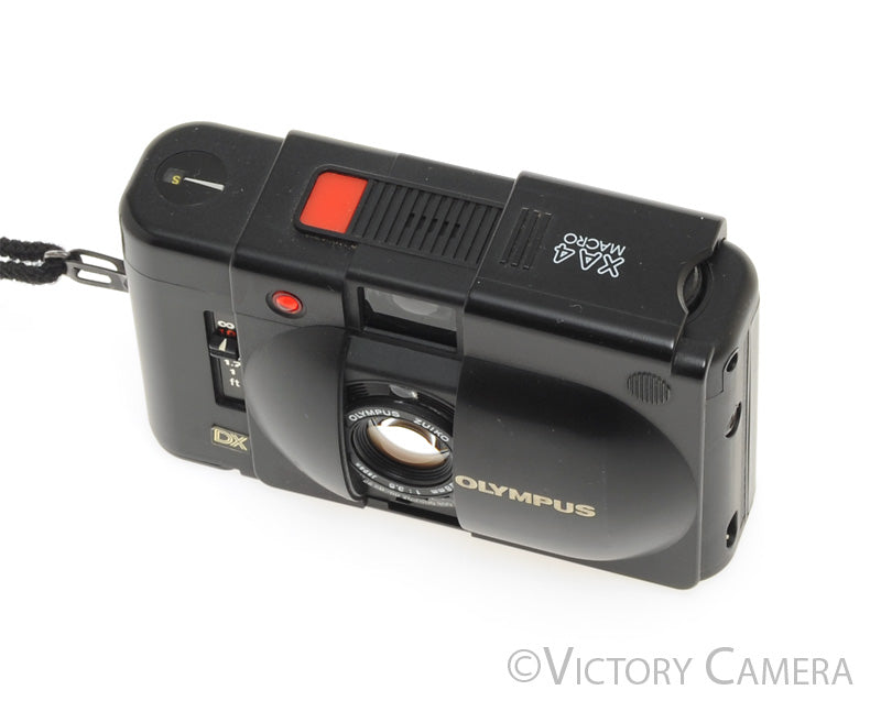 Olympus XA-4 XA4 Macro 35mm Compact Film Camera -New Seals- [EXC+]