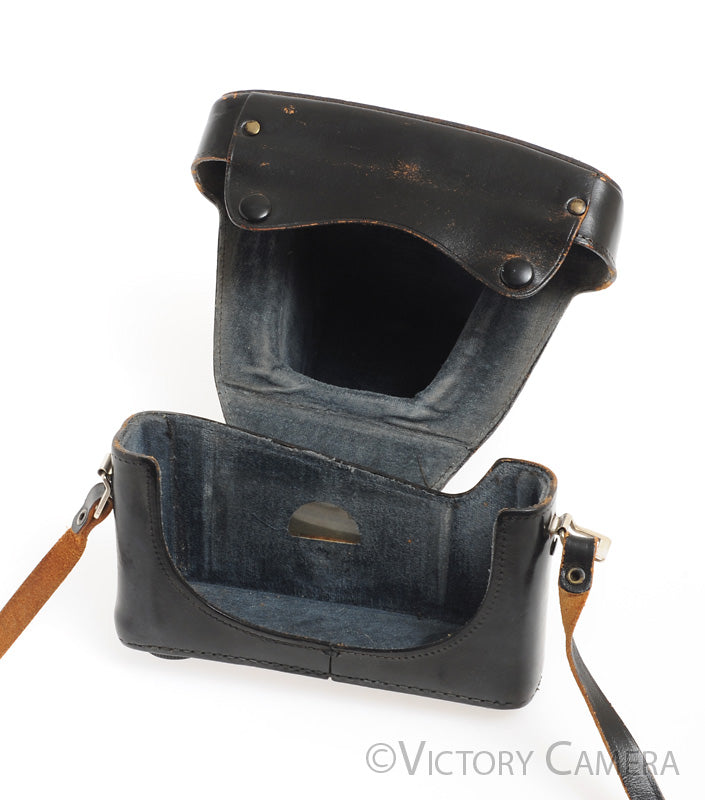 Leica Leitz M5 Black Leather Ever Ready Case w/ 1/4