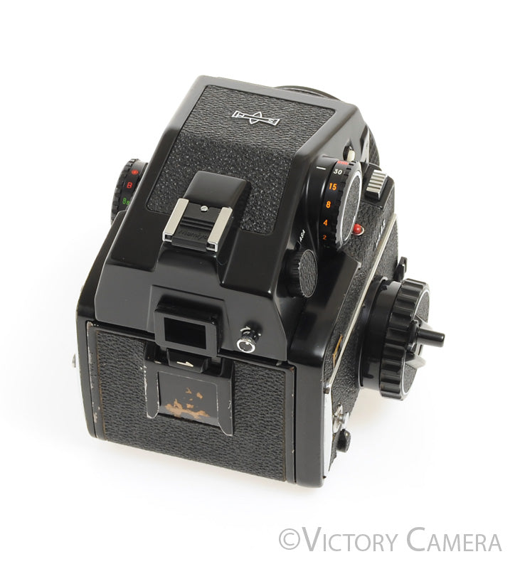Mamiya m645 m 645 Camera w/ Eye Level & 80mm f2.8 C Lens [EXC]