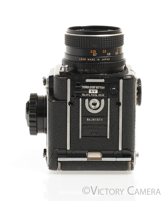 Mamiya m645 m 645 Camera w/ Eye Level & 80mm f2.8 C Lens [EXC]