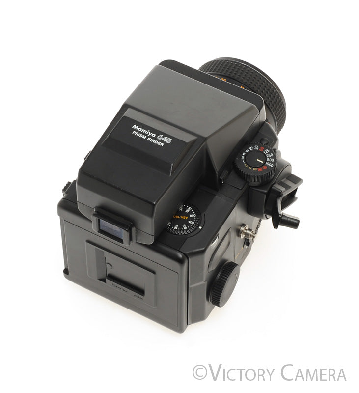 Mamiya 645 Super Medium Format Film Camera w/ Prism Finder 80mm Lens [