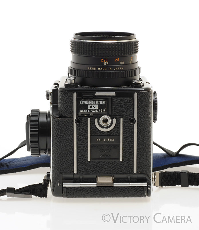 Mamiya m645 1000s 645 Camera w/ w/ Metered Prism & 80mm f2.8 Lens -New