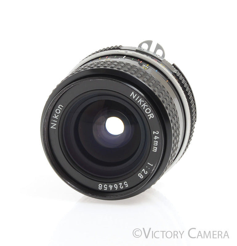 Nikon Nikkor 24mm f2.8 AI Wide Angle Prime Lens -Small Mark- [EXC-]