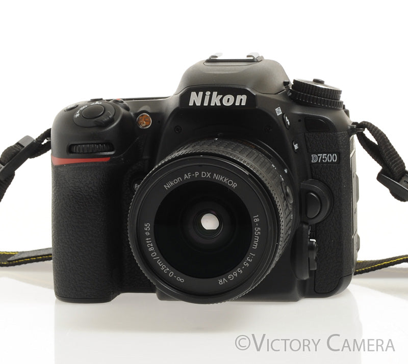 Nikon D7500 20.9MP DX DSLR Nikon D7500 Camera w/ 18-55mm (~2300 Shots)