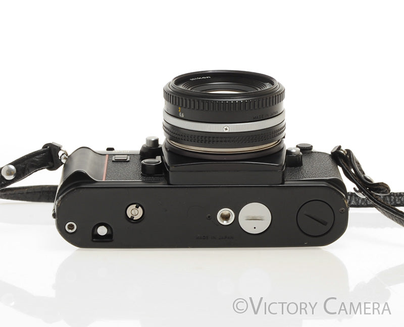 Nikon F3 HP F3HP 35mm Film Camera w/ 50mm f1.8 AI-S Lens [EXC-]