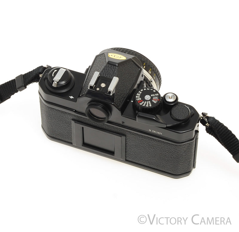 Nikon FM2-N FM2N Black Camera Body w/ 50mm f1.8 AI-s Lens [EXC]