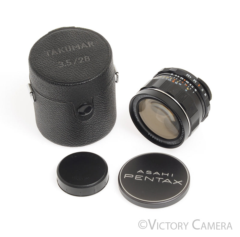 Pentax Super-Takumar 28mm f3.5 Wide Angle Lens for M42 Screw Mount [EX