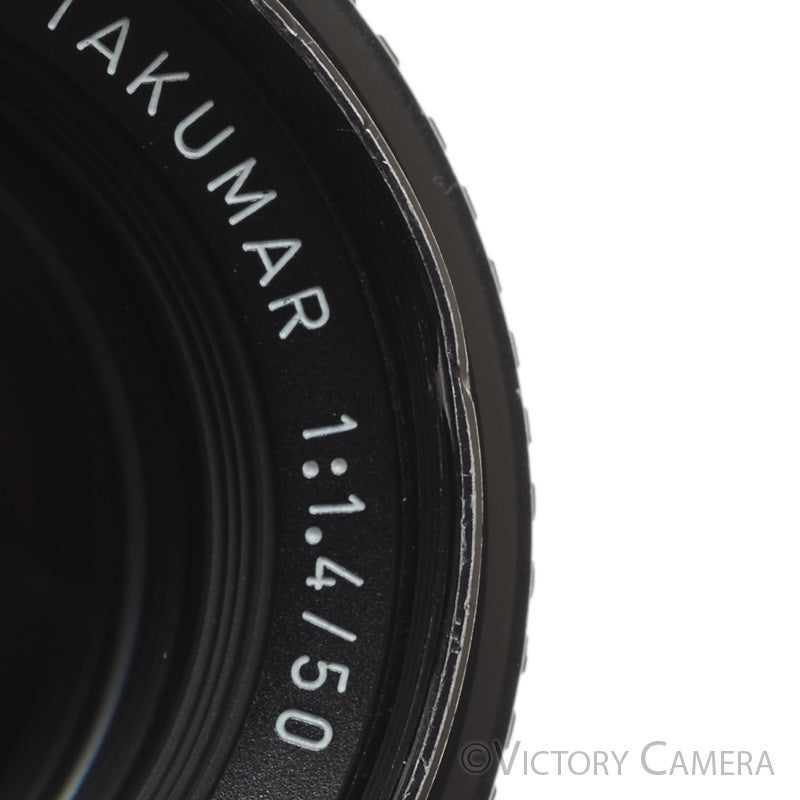 Pentax Super-Takumar 50mm F1.4 M42 Screw Mount Lens -Declicked for Vid