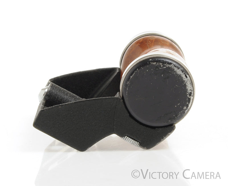 Pentax 67 6x7 67 MLU Left Hand Wooden Grip w/ Flash Shoe [EX]