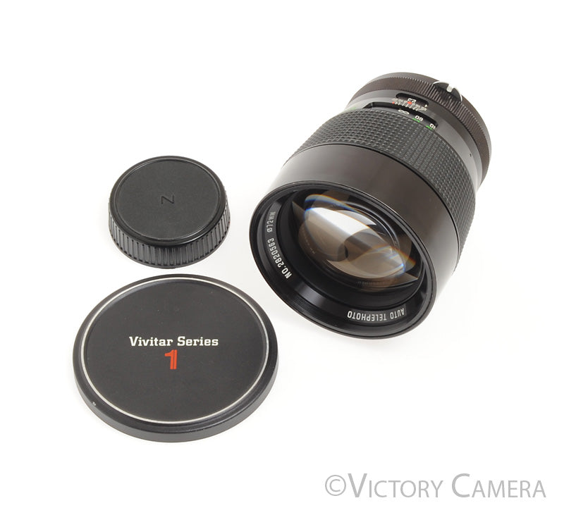 Vivitar Series 1 135mm f2.3 FAST Telephoto Lens for Nikon Non-AI [EXC+