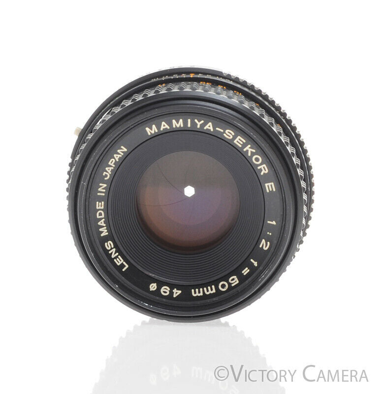 Mamiya Sekor E 50mm f2 Prime Lens for ZE / ZM Cameras -Read, As is- [B