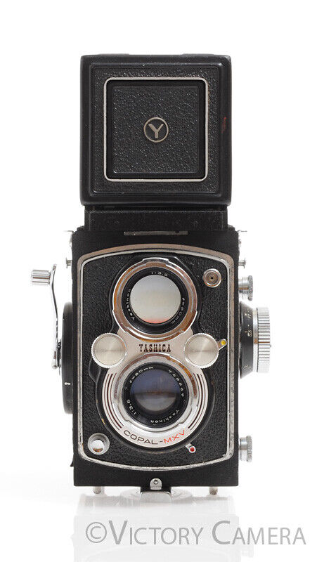 Yashica Yashica-Mat TLR Camera w/ 80mm f3.5 Lens -Haze, Fungus- [AS-IS