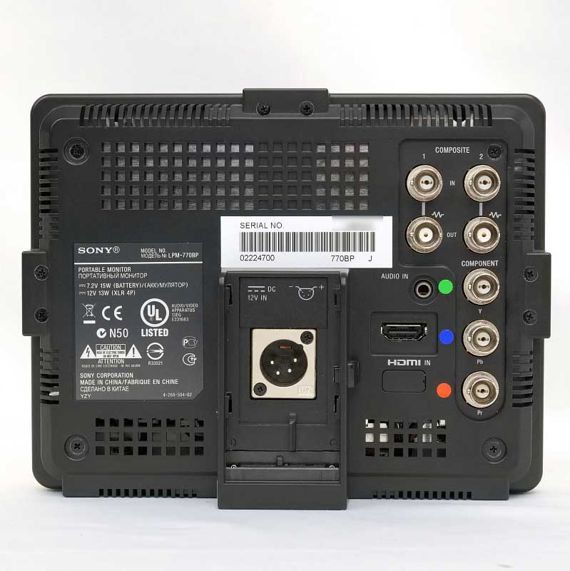 LPM-770BP ジャンク品】 SONY ポータブルモニター ｜ ビデオカメラ