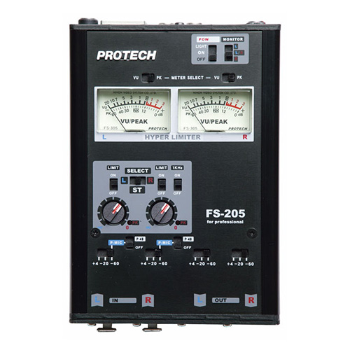FS-205】 PROTECH 2chハイパーリミッターユニット ｜ ビデオカメラ