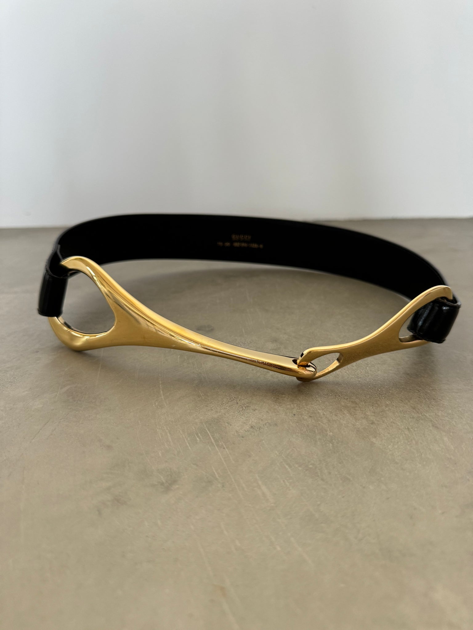 Vintage F/W 1996 Gucci by Tom Ford ICONIC Horsebit Belt – villa