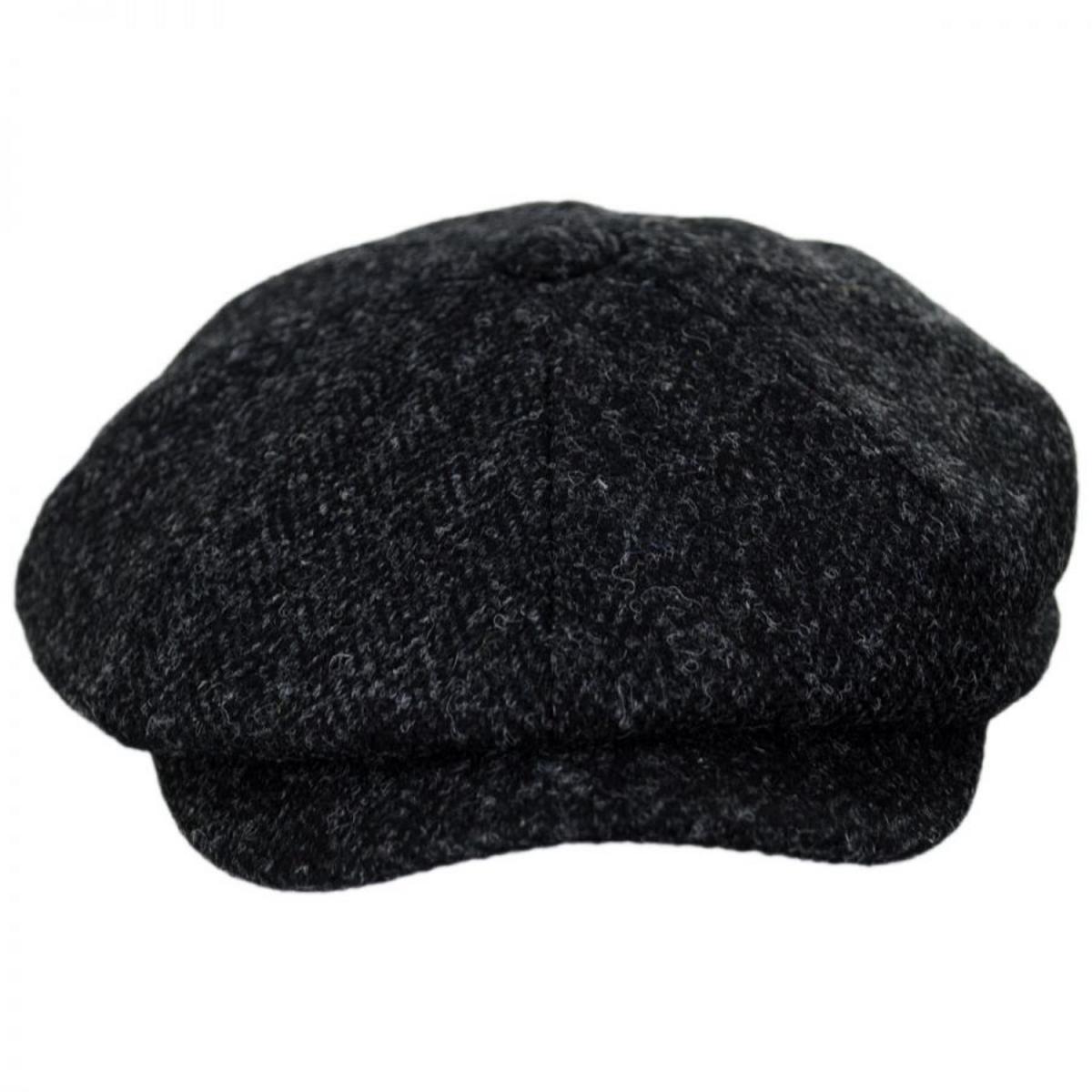 Taransay Harris Tweed Wool Newsboy Cap – Village Hat Shop