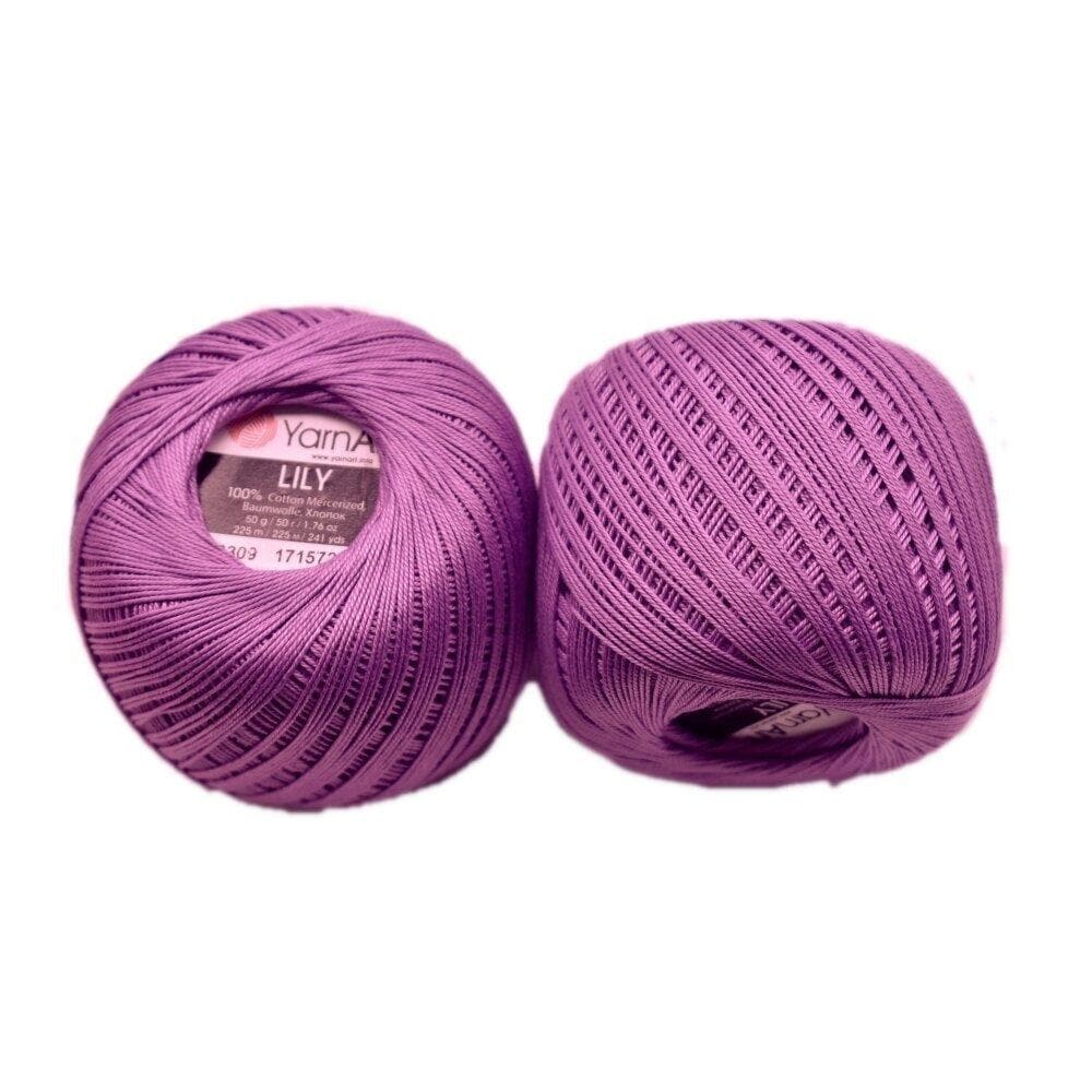 YarnArt Lily – Mercerized Cotton Yarn for Crochet and Lace | VILRITA