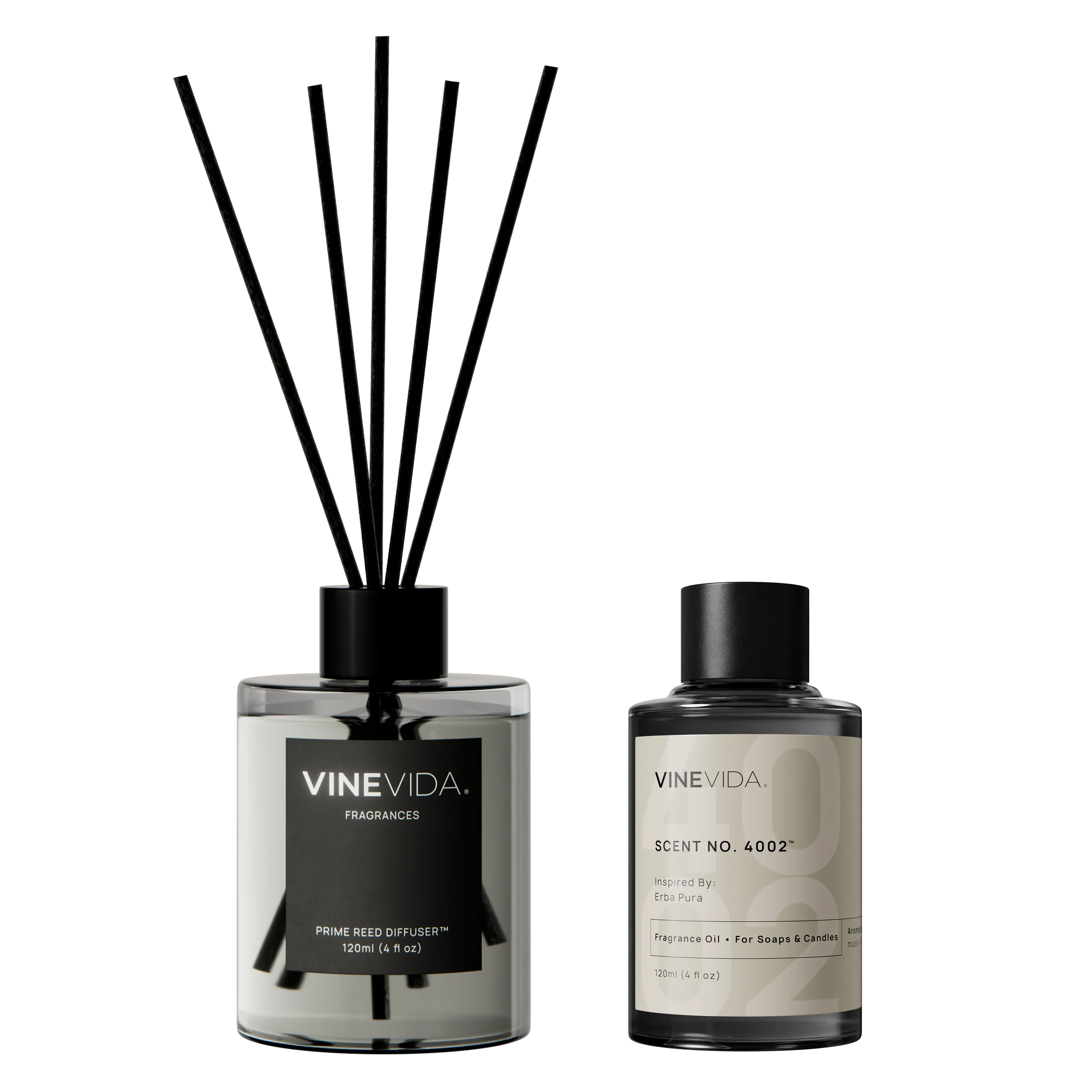 NO. 4002 - Inspired by Erba Pura by Xerjoff - Reed Diffuser - VINEVIDA