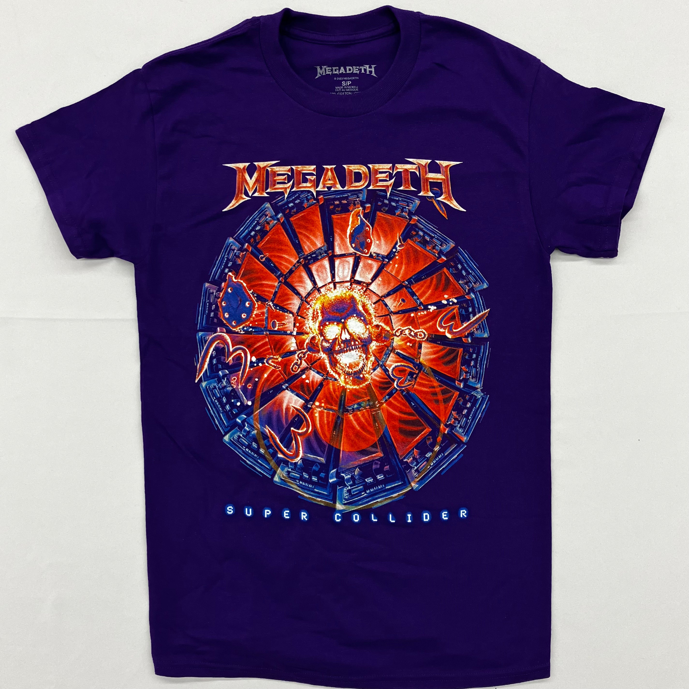 MEGADETH SUPER COLLIDER Tシャツメルカリ便ではない SUPER MEGADETH