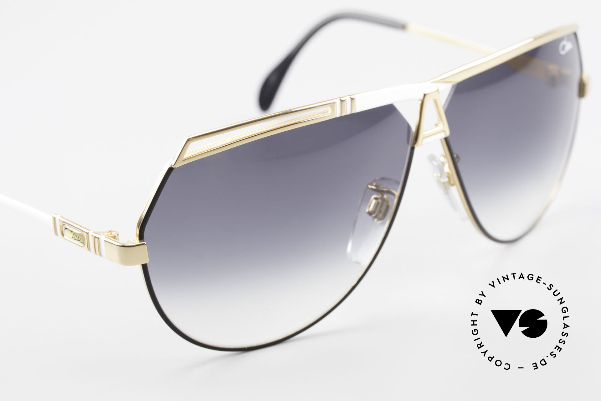 ✨希少✨CAZAL カザール MOD 954 ブラウン ゴールド ティアドロップ