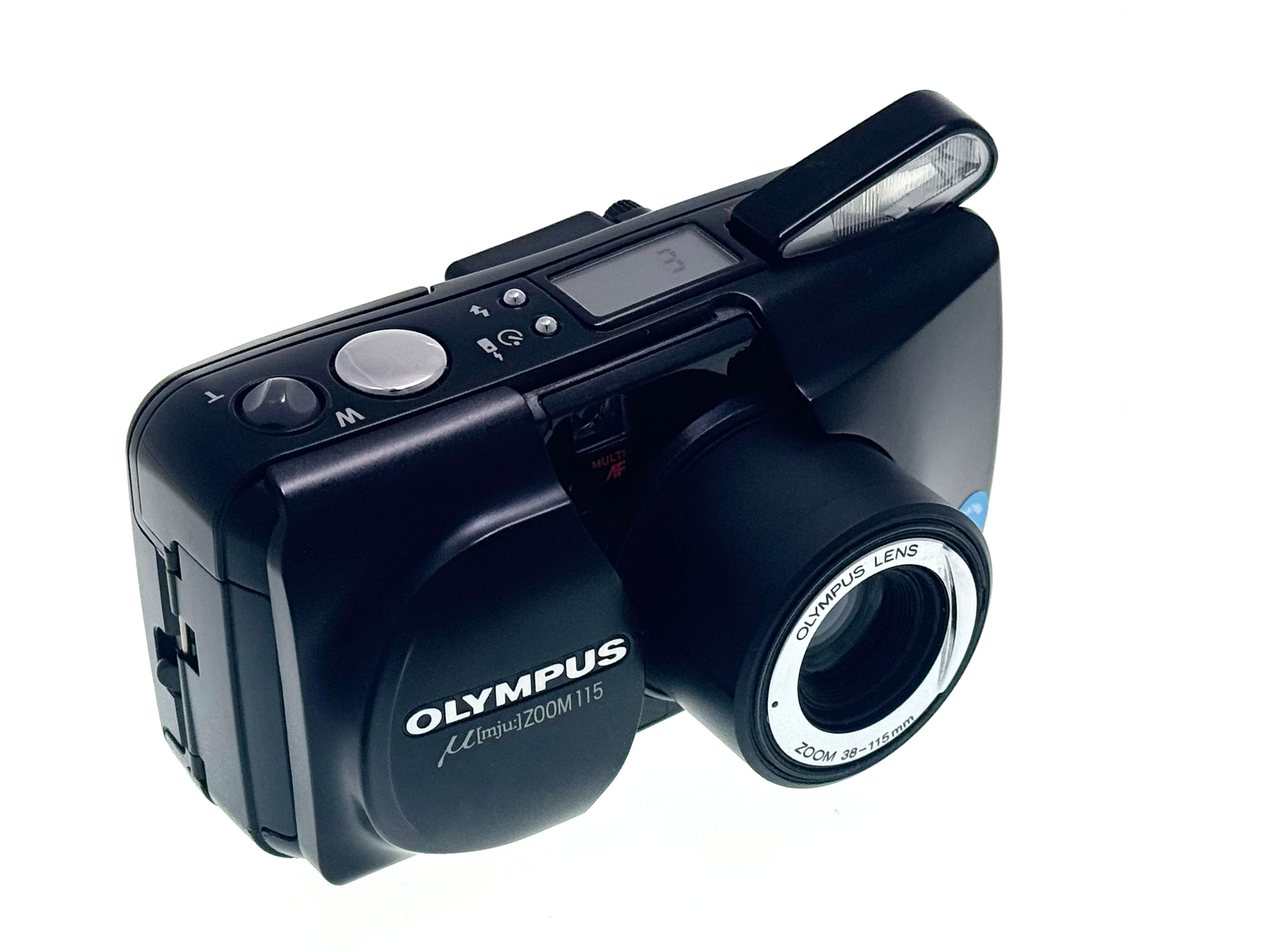 Vintage Olympus Mju Zoom 115 compact camera with 38-115mm lens (Gd)