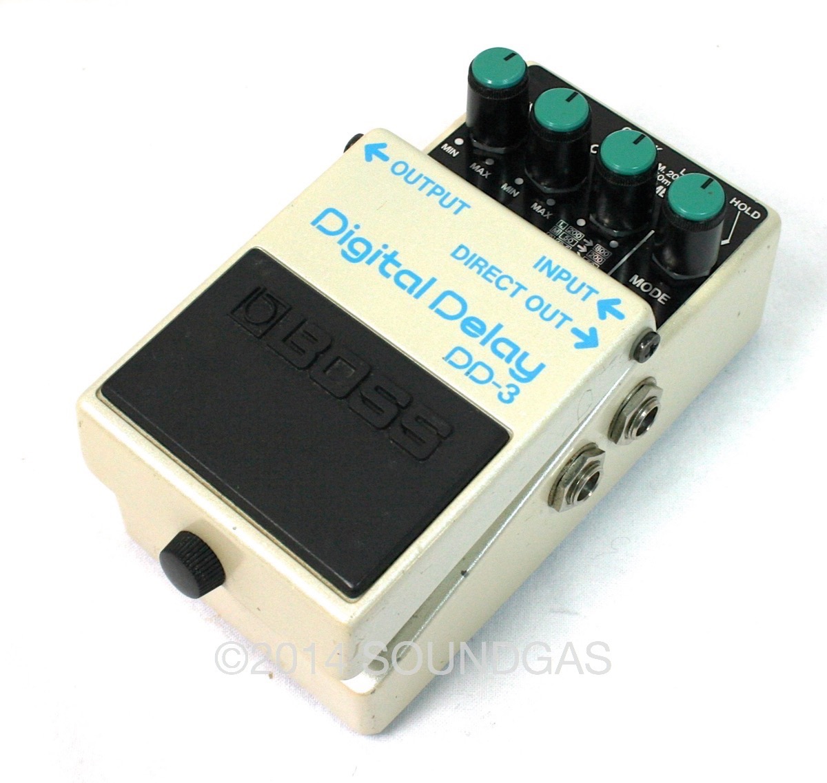Boss DD 3 Digital Delay Version 1, Long Chip, Japan 1990 Effect