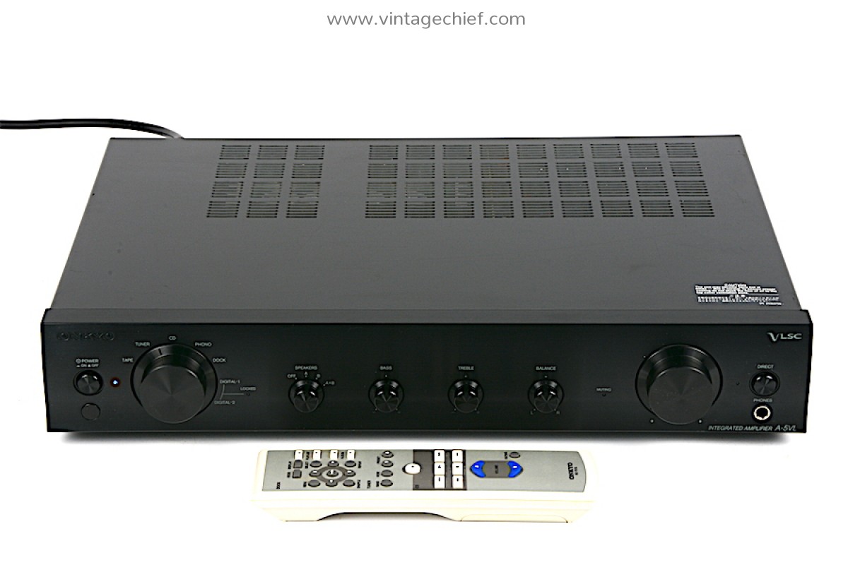 Onkyo A-5VL Dual Mono Amplifier | DAC | Phono | Audio |HiFi