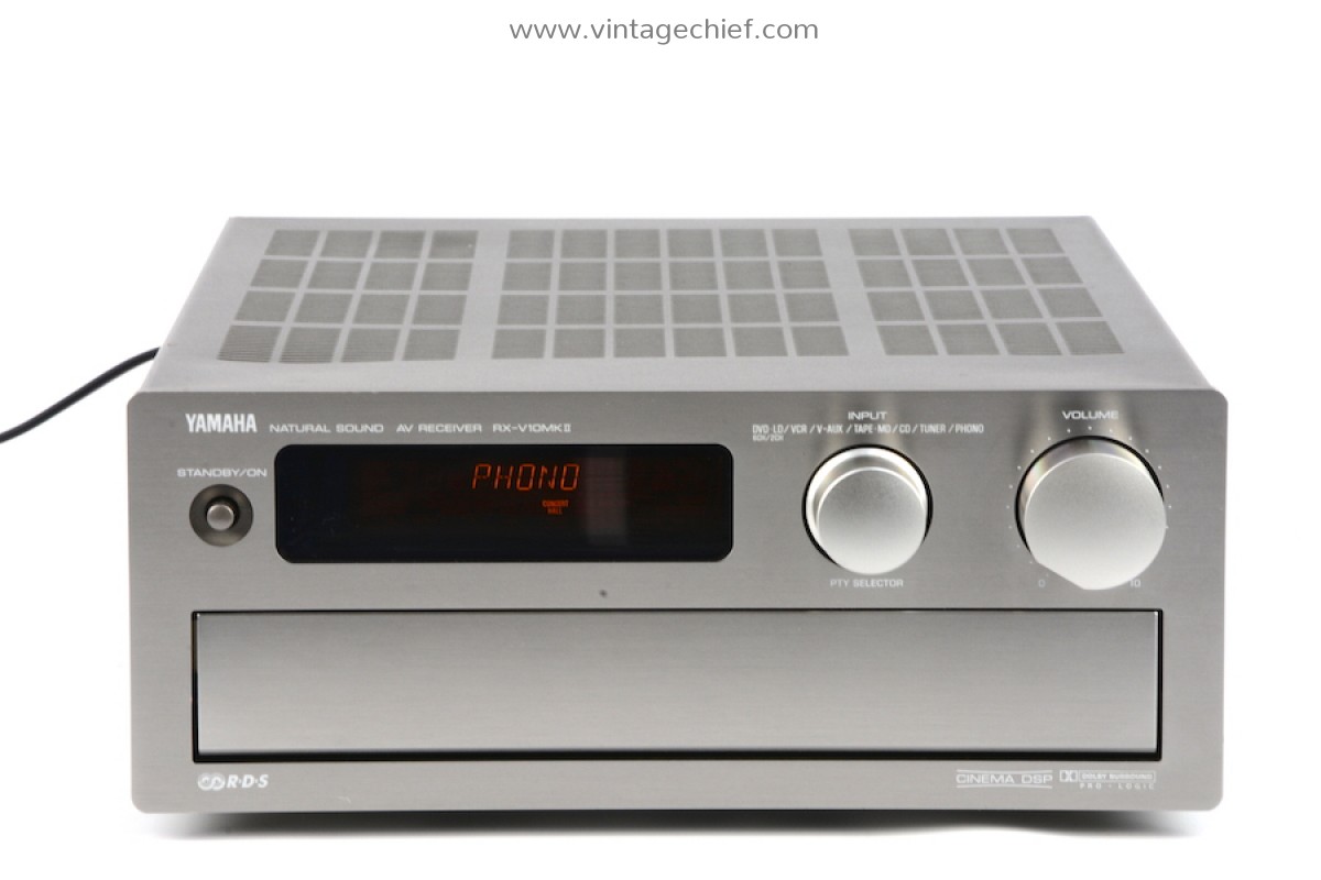 Yamaha RX-V10MKII Natural Sound AV Receiver | Phono | Titanium