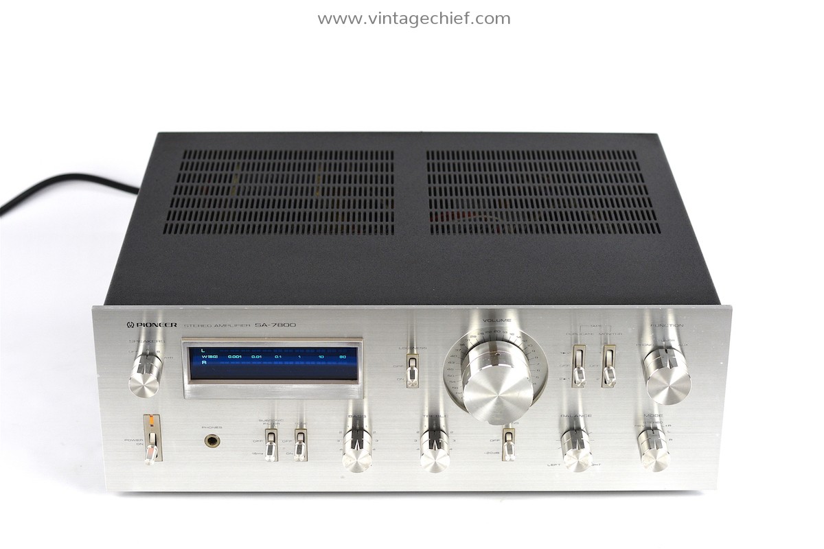 Vintage Pioneer SA-7800 Amplifier | Blue Line Series | Serviced