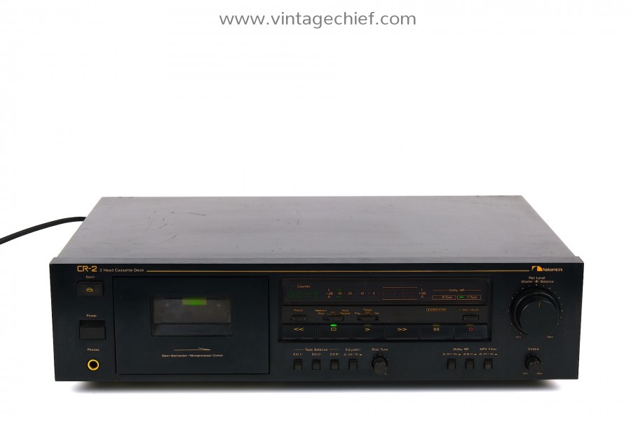Denon DRS-610 Cassette Deck | Black | Tape Deck | Audio | HiFi