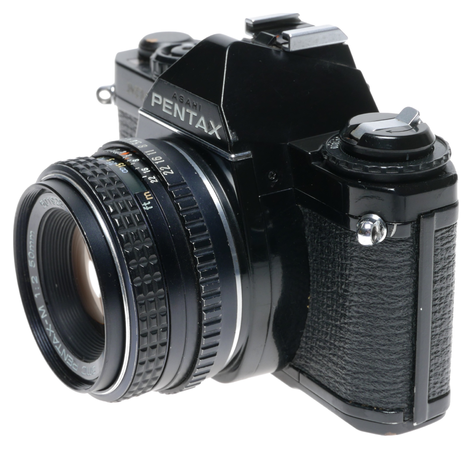 Asahi Pentax MV 1 35mm SLR Film Camera SMC Pentax-M 1:2/50 | eBay